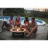 Sealey Dellonda 76cm Deluxe Traditional Style Fire Pit/Fireplace/Outdoor Heater - Slate