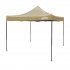 Sealey Dellonda Premium 3 x 3m Pop-Up Gazebo, PVC Coated, Water-Resistant Fabric, Supplied with Carry Bag, Rope, Stakes & Weight Bags - Beige Canopy