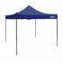 Sealey Dellonda Premium 3 x 3m Pop-Up Gazebo, PVC Coated, Water-Resistant Fabric, Supplied with Carry Bag, Rope, Stakes & Weight Bags - Blue Canopy
