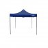 Sealey Dellonda Premium 3 x 3m Pop-Up Gazebo, PVC Coated, Water-Resistant Fabric, Supplied with Carry Bag, Rope, Stakes & Weight Bags - Blue Canopy