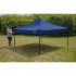Sealey Dellonda Premium 3 x 3m Pop-Up Gazebo, PVC Coated, Water-Resistant Fabric, Supplied with Carry Bag, Rope, Stakes & Weight Bags - Blue Canopy
