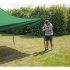 Sealey Dellonda Premium 3 x 3m Pop-Up Gazebo, PVC Coated, Water-Resistant Fabric, Supplied with Carry Bag, Rope, Stakes & Weight Bags - Dark Green Canopy