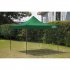 Sealey Dellonda Premium 3 x 3m Pop-Up Gazebo, PVC Coated, Water-Resistant Fabric, Supplied with Carry Bag, Rope, Stakes & Weight Bags - Dark Green Canopy