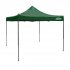 Sealey Dellonda Premium 3 x 3m Pop-Up Gazebo, PVC Coated, Water-Resistant Fabric, Supplied with Carry Bag, Rope, Stakes & Weight Bags - Dark Green Canopy