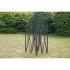 Sealey Dellonda Premium 3 x 3m Pop-Up Gazebo, PVC Coated, Water-Resistant Fabric, Supplied with Carry Bag, Rope, Stakes & Weight Bags - Dark Green Canopy
