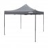 Sealey Dellonda Premium 3 x 3m Pop-Up Gazebo, PVC Coated, Water-Resistant Fabric, Supplied with Carry Bag, Rope, Stakes & Weight Bags - Grey Canopy