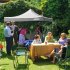 Sealey Dellonda Premium 3 x 3m Pop-Up Gazebo, PVC Coated, Water-Resistant Fabric, Supplied with Carry Bag, Rope, Stakes & Weight Bags - Grey Canopy