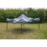 Sealey Dellonda Premium 3 x 3m Pop-Up Gazebo, PVC Coated, Water-Resistant Fabric, Supplied with Carry Bag, Rope, Stakes & Weight Bags - Grey Canopy