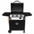 Sealey Dellonda 3 Burner Gas BBQ Grill, Ignition, Thermometer, Black/Stainless Steel