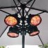 Sealey 1800W Folding Parasol/Gazebo Infrared Heater