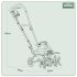 Sealey Dellonda Electric Tiller/Cultivator 1500W