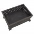 Sealey Dellonda 89cm Rectangular Outdoor Fire Pit, Antique Bronze Effect