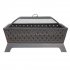 Sealey Dellonda 89cm Rectangular Outdoor Fire Pit, Antique Bronze Effect