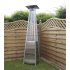 Sealey Dellonda 13kW Pyramid Gas Patio Heater 13kW Commercial/Garden Use - Stainless Steel