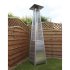 Sealey Dellonda 13kW Pyramid Gas Patio Heater 13kW Commercial/Garden Use - Stainless Steel