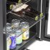 Sealey Baridi Mini Tabletop Beer & Drinks Fridge 50L Capacity - Stainless Steel