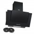 Sealey Baridi Angled Chimney Cooker Hood with Carbon Filters & LED Lamp - Black Glass