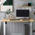 Sealey Dellonda Oak Rectangular Desktop 1400 x 700mm, 1