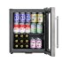 Sealey Baridi Mini Tabletop Beer & Drinks Fridge 50L Capacity - Stainless Steel