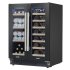 Sealey Baridi 40 Bottle/120 Can Under-Counter/Freestanding Dual Zone Wine Fridge & Cooler 60cm