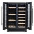 Sealey Baridi 40 Bottle/120 Can Under-Counter/Freestanding Dual Zone Wine Fridge & Cooler 60cm