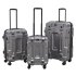 Sealey Dellonda Lightweight ABS Luggage Set 3pc - Silver