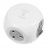 Sealey 1.4m Extension Cable Cube & Wireless Charging Pad 3 x 230V & 3 x USB