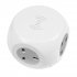 Sealey 1.4m Extension Cable Cube & Wireless Charging Pad 3 x 230V & 3 x USB