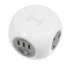 Sealey 1.4m Extension Cable Cube & Wireless Charging Pad 3 x 230V & 3 x USB