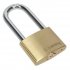 Sealey Brass Body Padlock Long Shackle 50mm