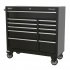 Sealey Premier™ Heavy-Duty Extra-Wide Rollcab 11 Drawer 1055mm - Black