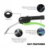 Sealey Premier Air Blow Gun with Angled Lance 100mm & 1/4