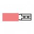 Durite - Terminal Heatshrink Red 6.3mm Female Spade Pack of 25 - 0-001-59