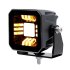 POD – LED POD WORK LAMP WITH RED & AMBER POSITION LIGHT – Part No.: 1001-1570