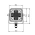POD – LED POD WORK LAMP WITH RED & AMBER POSITION LIGHT – Part No.: 1001-1570