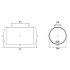 60L SIDE MOUNT AIR TANK 4 PORT 9964