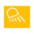 Durite - Switch Lens Amber Rear Work Lamp  - 5-792-12